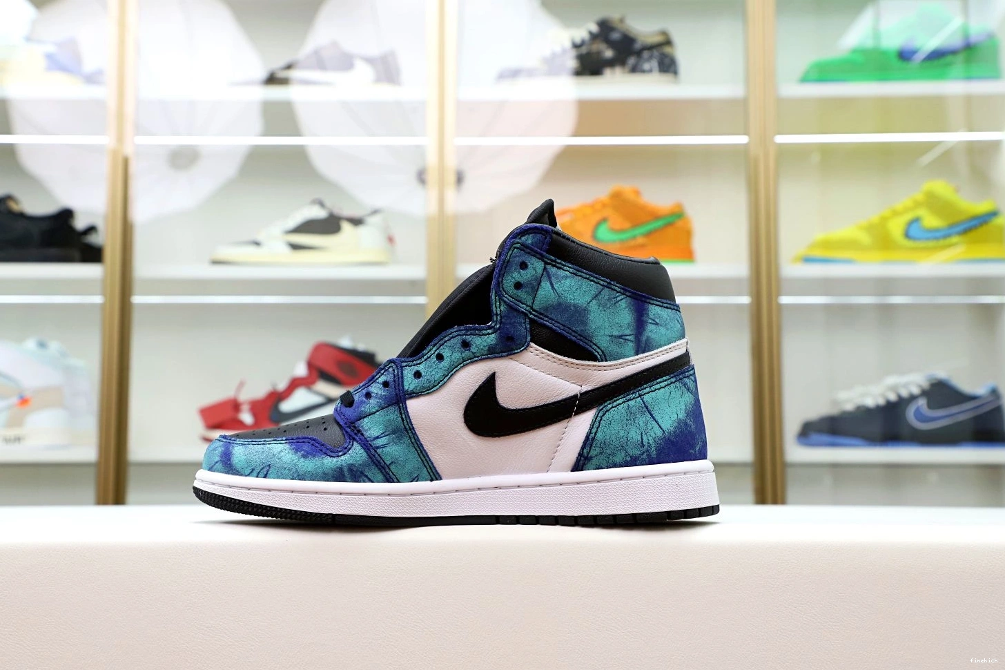 High Jordan OG Tie-Dye 1 Air  0726